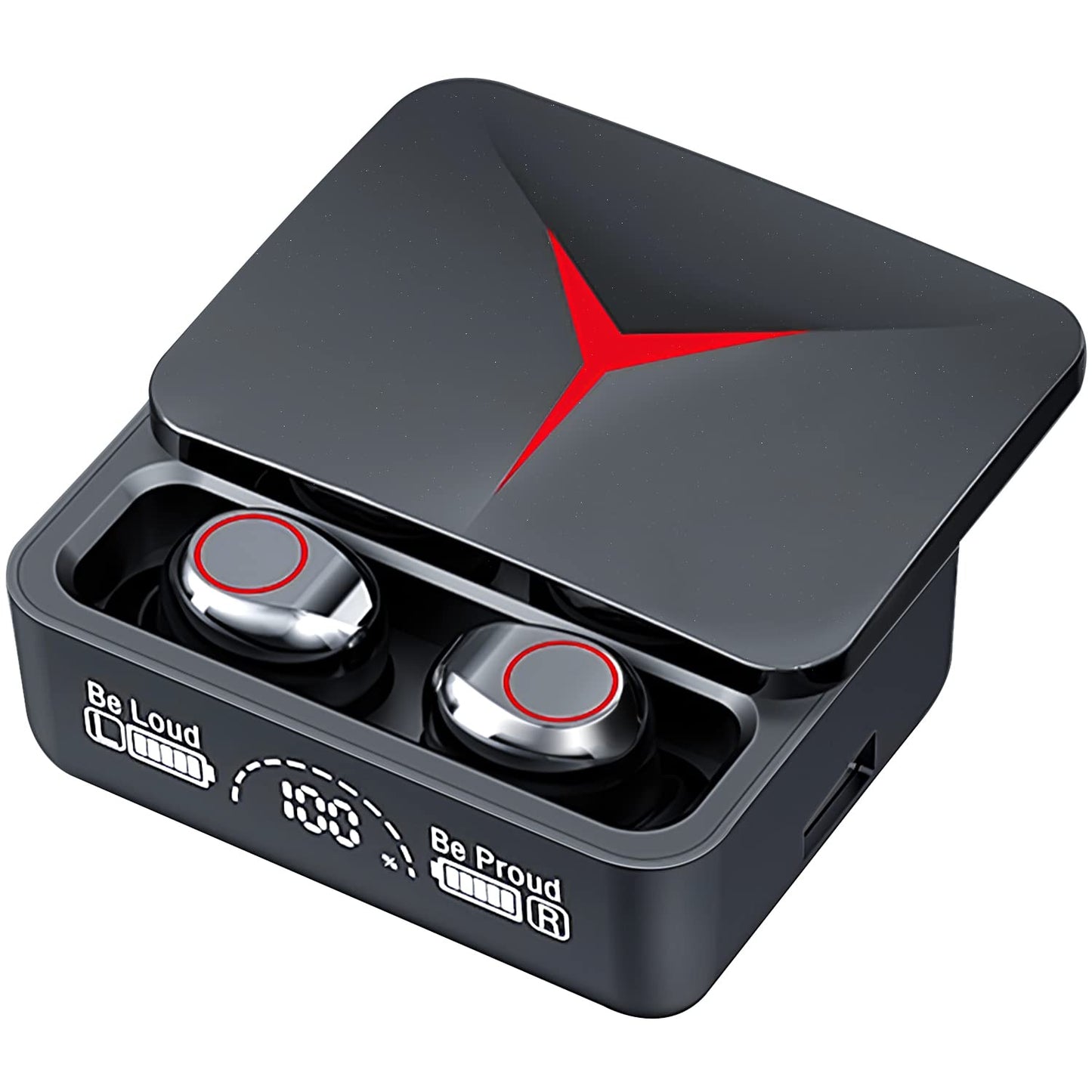 TWS M90 Pro Wireless Stereo Earphones Noise Cancelling Earbuds LED Display Gaming Headset Stereo Earbud