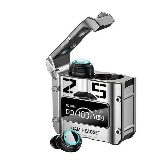 Factory Wholesale M25 TWS Wireless Stereo Earbuds With Powerbank in Ear Earphone Bt 5.2 Low Latency Dual Mode Gaming Headset